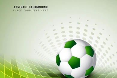 Green Football Backgrounds Vector