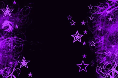 Black And Purple Star Backgrounds