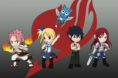 RePin Image: Fairy Tail Chibi By On Pinterest