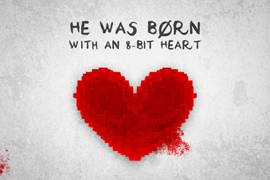 Super 8 Bit Heart Fan Art Wallpapers By ReddCaptain On DeviantArt