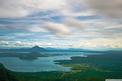 Taal Volcano, Island Of Luzon, Philippines HD Desktop Wallpapers ...