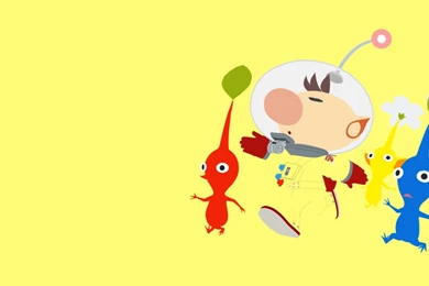 Olimar And Pikmin Minimalist Wallpapers By BrulesCorrupted On ...