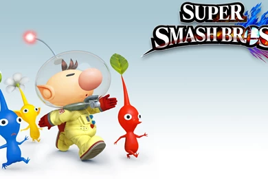 Pikmin And Olimar   Super Smash Bros HD Wallpapers