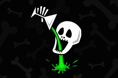 Girly Skull Wallpaper, HD Desktop Wallpapers