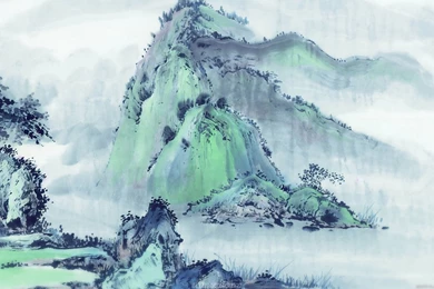 Chinese Style Landscapes Ink Wallpapers 8 － Paintings Wallpapers ...