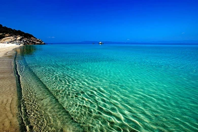 Clear Water Beach At Dusk >> HD Wallpaper, Get It Now!