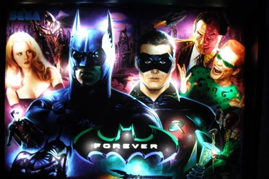 VidiotArcade.com © 2011 Sega Batman Forever Pinball
