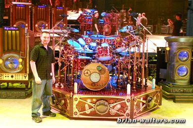 Brian Walters 3D Generalist   RUSH   Neil Peart Drumset   Solo ...
