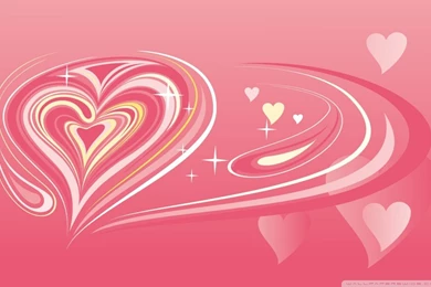 Pink Heart HD Desktop Wallpapers : High Definition : Mobile
