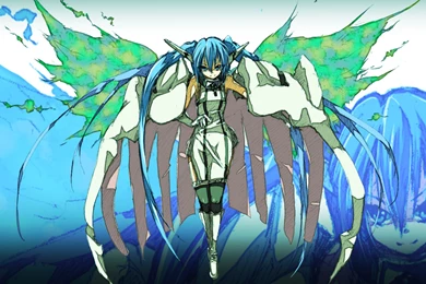 Не Сора не Otoshimono, аниме девушки, Нимфа ( Сора Нет Otoshimono ...