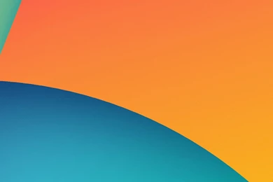 Nexus 5 Android 4.4 KitKat Orange Blue Android Wallpapers Free Download