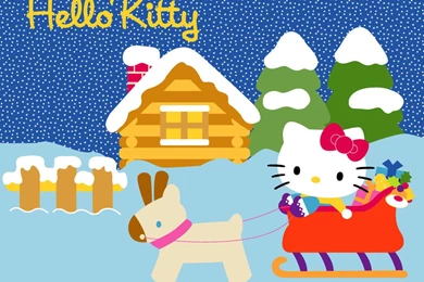 Christmas Hello Kitty Wallpapers 12043 HD Wallpapers