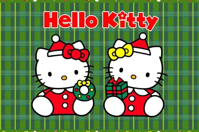 My Free Wallpapers   Cartoons Wallpapers : Hello Kitty   Christmas