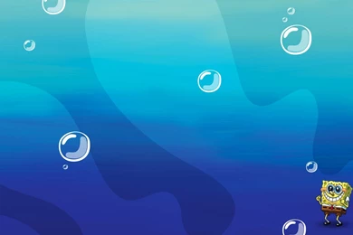 Spongebob Flowers In Sky