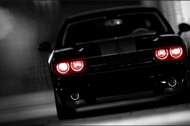 Dodge Challenger Tuning Muscle Car Dark Wallpaper Backgrounds ...
