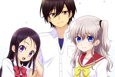 Charlotte Yuu Otosaka Nao Tomori Ayumi Otosaka.Android Wallpapers ...