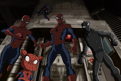 Image Spider Man Spider Girl Spider Ham Miles Morales Spider Man ...