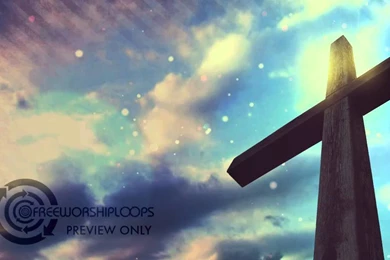 Cross And Sky Motion Backgrounds For Worship   YouTube