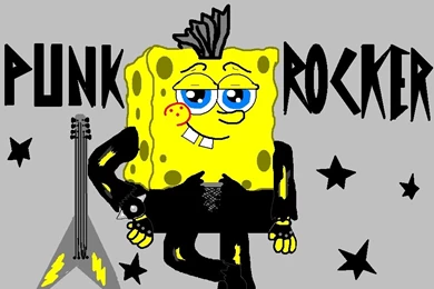 Punk Rock Spongebob Wallpapers
