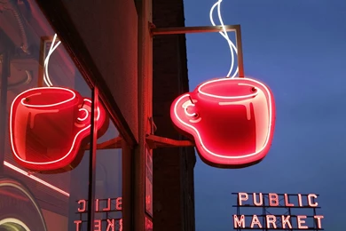 Pike Place Market Seattle Washington Postcard, Pike Place Market ...