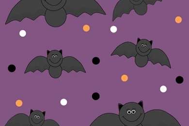 Black Halloween Bats Backgrounds