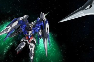 Image   00 Raiser Avoiding The ELS.png   The Gundam Wiki   Wikia