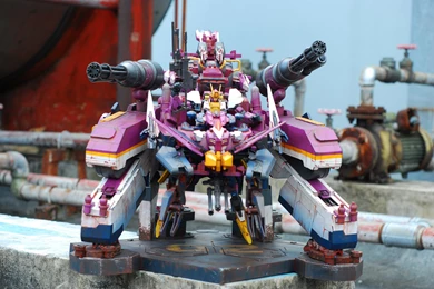 1/100 [Gundam 00 Raiser] Berst: Scratchbuild Work By Mark Anthony ...