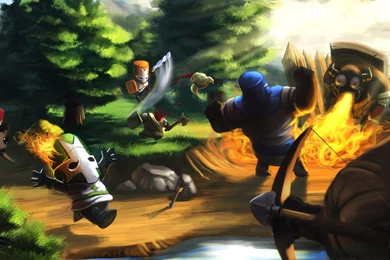 Free Castle Crashers Wallpapers In 1366x768