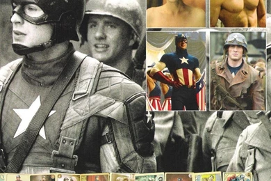 Captain America Chris Evans America: The First Avenger Wallpapers ...