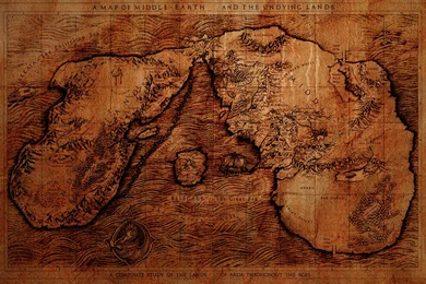 Middle Earth Map Wallpapers By Pastorgavin On DeviantArt