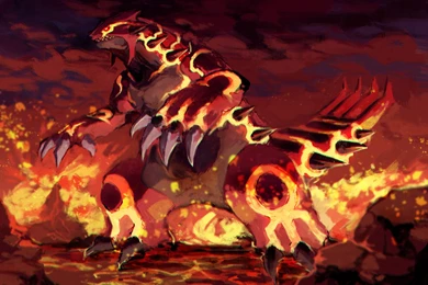 Image   Pokemon omega groudon wallpaper.jpg   Death Battle Fanon ...