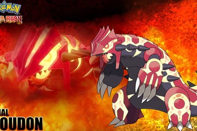 Pokemon Omega Ruby: Primal Groudon Wallpapers By Piplupwater On ...