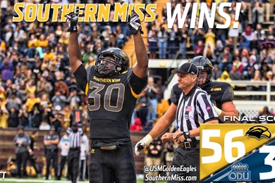 Southern Miss Rallies To Beat Old Dominion 56 31   Southern Miss ...