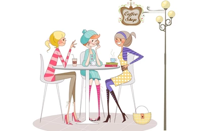 Fashion Illustration Women Wallpapers 14521   Backgrounds Color ...