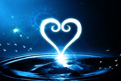 Kingdom Hearts Heart Logo Abstract Wallpapers By Zaxiade On DeviantArt