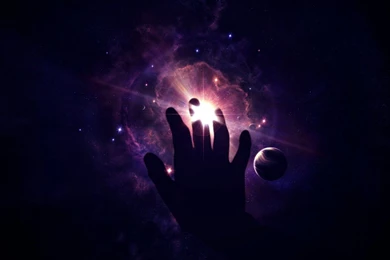Touch The Universe HD Desktop Wallpapers : Mobile : Dual Monitor