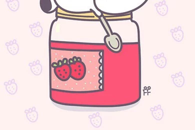 Background, Cat, Cute, Food, Jam, Kawaii, Kitty, Others, Spoon ...