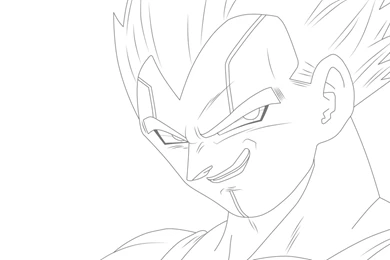 Baby Vegeta Lineart By Nagato Of Light On DeviantArt