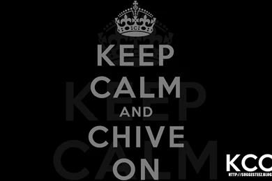 KCCO Keep Calm And Chive On Classic iPhone 5 Wallp By Suggesteez ...