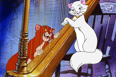 THE ARISTOCATS Animation Cartoon Cat Cats Family Disney Wallpapers ...