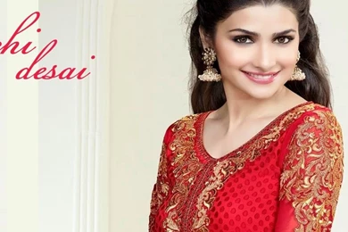 Prachi Desai In Red Dress Wallpapers   Wallpapers
