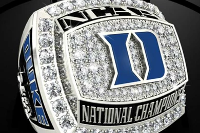 NCAA Reveals Duke's Iced out Championship Ring