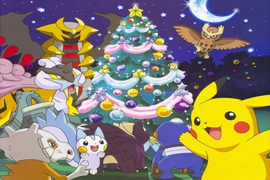 Image   Pokemon Christmas Wallpaper Kawaii Christmas Wallpapers ...