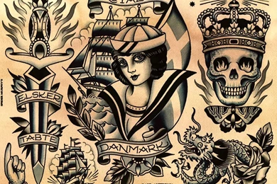 Other Wallpaper: Traditional Tattoo Flash Images Wallpapers For ...