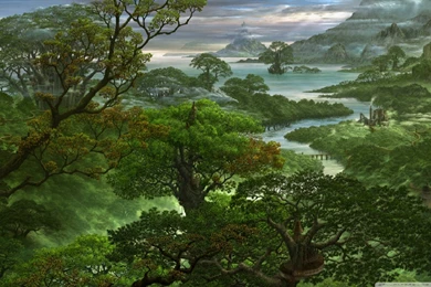 Fantasy Jungle HD Desktop Wallpapers : Widescreen : High Definition ...