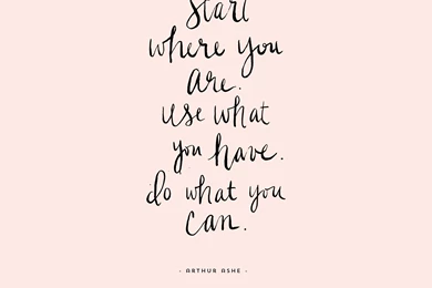 Arthur Ashe Quote Desktop And IPhone/iPad Wallpapers   Design Milk