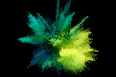 Marcel Christ's Pigmented Pyrotechnics