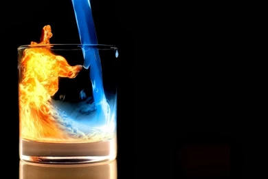 BLACK AND RED FIRE HD WALLPAPERS