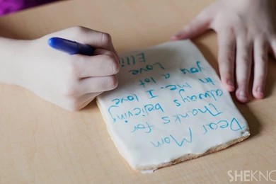 The Sweetest (edible) Letter Mom Will Ever Receive