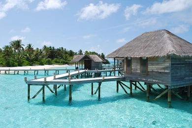 2560x1600 Maldives Bungalow Desktop PC And Mac Wallpapers